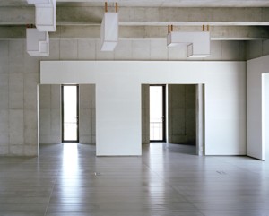 Interior of the large workroom on the 1st floor, photo: J. Lovekin, May 2007.